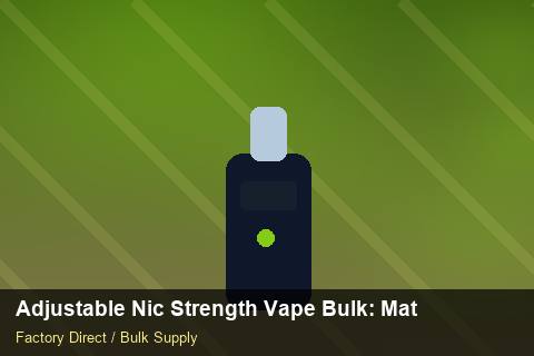 Adjustable Nic Strength Vape Bulk — Adjustable Nic Strength Vape Bulk: Material & Ingredients — Inventory Turns photo 2