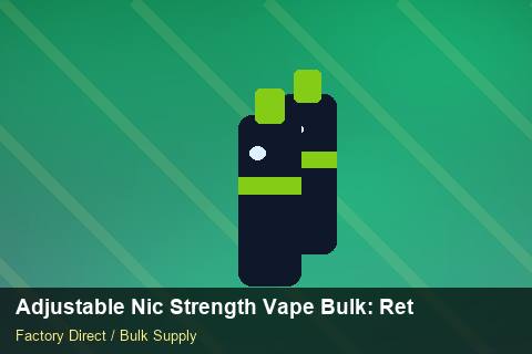 Adjustable Nic Strength Vape Bulk — Adjustable Nic Strength Vape Bulk: Returns & Warranty — Inventory Turns photo 1