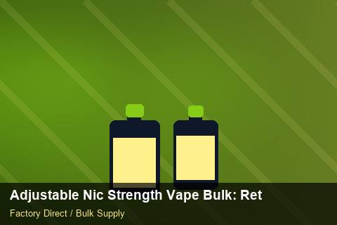 Adjustable Nic Strength Vape Bulk — Adjustable Nic Strength Vape Bulk: Returns & Warranty — Inventory Turns photo 2