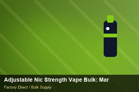 Adjustable Nic Strength Vape Bulk — Adjustable Nic Strength Vape Bulk: Market Comparison — Inventory Turns photo 2
