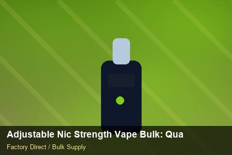 Adjustable Nic Strength Vape Bulk — Adjustable Nic Strength Vape Bulk: Quality Inspection Checklist — Reorder Points photo 1