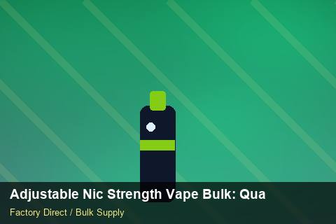 Adjustable Nic Strength Vape Bulk — Adjustable Nic Strength Vape Bulk: Quality Inspection Checklist — Reorder Points photo 2