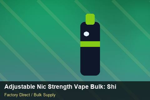 Adjustable Nic Strength Vape Bulk — Adjustable Nic Strength Vape Bulk: Shipping & Logistics — Reorder Points photo 1