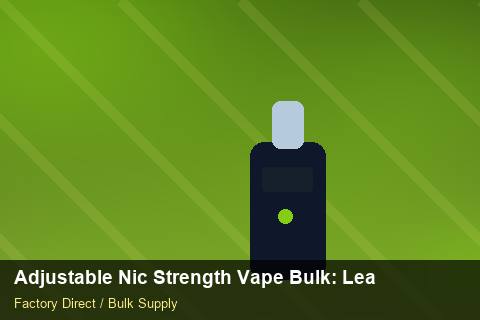 Adjustable Nic Strength Vape Bulk — Adjustable Nic Strength Vape Bulk: Lead Time & MOQ — Reorder Points photo 2