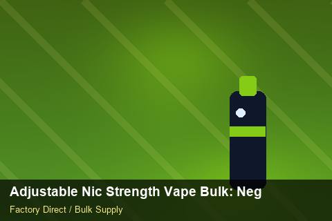 Adjustable Nic Strength Vape Bulk — Adjustable Nic Strength Vape Bulk: Negotiation Tips — Reorder Points photo 1