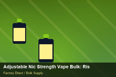 Adjustable Nic Strength Vape Bulk — Adjustable Nic Strength Vape Bulk: Risk Management — Reorder Points photo 2