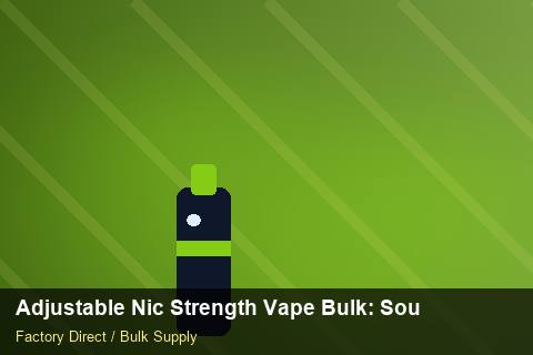 Adjustable Nic Strength Vape Bulk — Adjustable Nic Strength Vape Bulk: Sourcing Workflow — Reorder Points photo 1