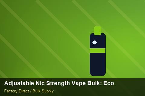 Adjustable Nic Strength Vape Bulk — Adjustable Nic Strength Vape Bulk: Eco-Friendly Materials — Reorder Points photo 2