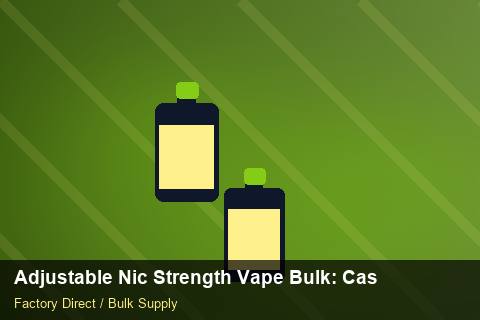 Adjustable Nic Strength Vape Bulk — Adjustable Nic Strength Vape Bulk: Case Studies — Reorder Points photo 2