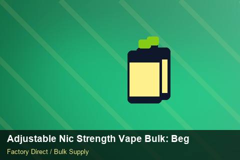 Adjustable Nic Strength Vape Bulk — Adjustable Nic Strength Vape Bulk: Beginner's Guide — Reorder Points photo 2