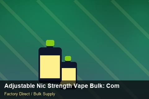 Adjustable Nic Strength Vape Bulk — Adjustable Nic Strength Vape Bulk: Compliance Standards — Safety Stock photo 2