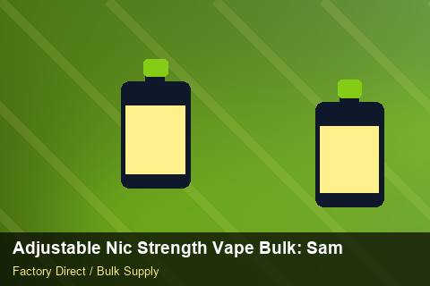 Adjustable Nic Strength Vape Bulk — Adjustable Nic Strength Vape Bulk: Sample Policy — Safety Stock photo 2