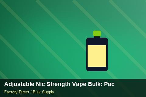 Adjustable Nic Strength Vape Bulk — Adjustable Nic Strength Vape Bulk: Packaging Standards — Safety Stock photo 1
