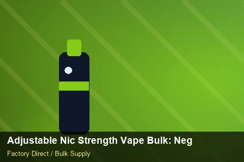 Adjustable Nic Strength Vape Bulk — Adjustable Nic Strength Vape Bulk: Negotiation Tips — Safety Stock photo 1