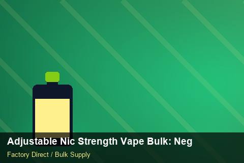 Adjustable Nic Strength Vape Bulk — Adjustable Nic Strength Vape Bulk: Negotiation Tips — Safety Stock photo 2