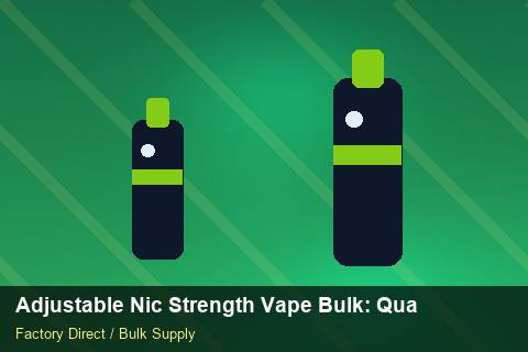 Adjustable Nic Strength Vape Bulk — Adjustable Nic Strength Vape Bulk: Quality Control Process — Safety Stock photo 1