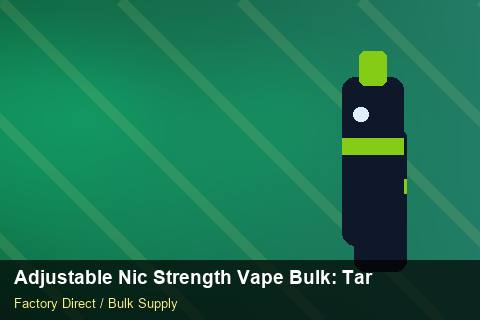 Adjustable Nic Strength Vape Bulk — Adjustable Nic Strength Vape Bulk: Tariff & HS Code — Safety Stock photo 2