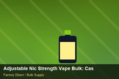 Adjustable Nic Strength Vape Bulk — Adjustable Nic Strength Vape Bulk: Case Studies — Safety Stock photo 2