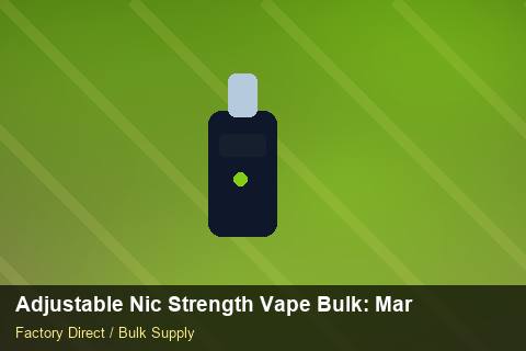 Adjustable Nic Strength Vape Bulk — Adjustable Nic Strength Vape Bulk: Margin Calculator — Safety Stock photo 2