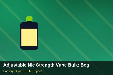 Adjustable Nic Strength Vape Bulk — Adjustable Nic Strength Vape Bulk: Beginner's Guide — Safety Stock photo 2