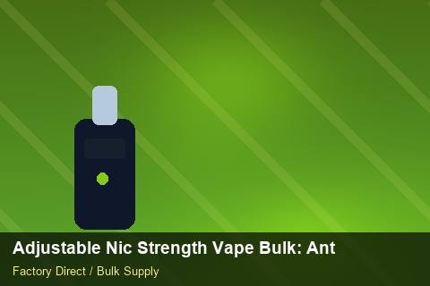 Adjustable Nic Strength Vape Bulk — Adjustable Nic Strength Vape Bulk: Anti-Counterfeit Measures — Safety Stock photo 1