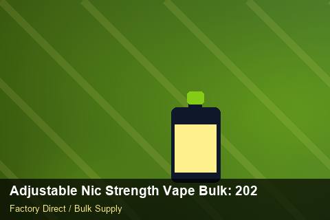 Adjustable Nic Strength Vape Bulk — Adjustable Nic Strength Vape Bulk: 2026 Buyer's Handbook — Demand Forecasting photo 1