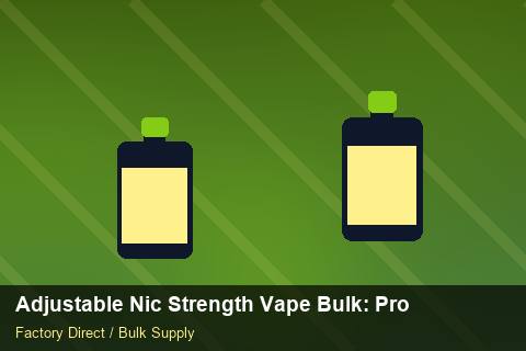 Adjustable Nic Strength Vape Bulk — Adjustable Nic Strength Vape Bulk: Procurement Strategy — Demand Forecasting photo 1