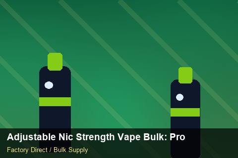 Adjustable Nic Strength Vape Bulk — Adjustable Nic Strength Vape Bulk: Procurement Strategy — Demand Forecasting photo 2
