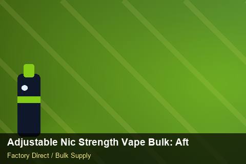 Adjustable Nic Strength Vape Bulk — Adjustable Nic Strength Vape Bulk: After-Sales Support — Demand Forecasting photo 1