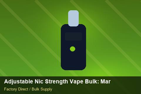Adjustable Nic Strength Vape Bulk — Adjustable Nic Strength Vape Bulk: Market Trends 2026 — Demand Forecasting photo 2