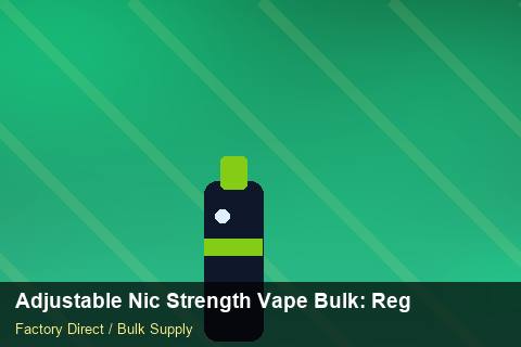 Adjustable Nic Strength Vape Bulk — Adjustable Nic Strength Vape Bulk: Regulatory Update — Demand Forecasting photo 2