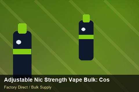 Adjustable Nic Strength Vape Bulk — Adjustable Nic Strength Vape Bulk: Cost Breakdown — Demand Forecasting photo 2