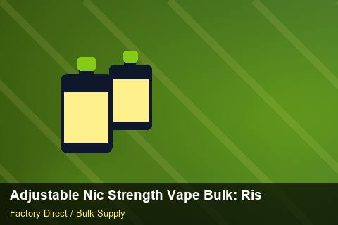 Adjustable Nic Strength Vape Bulk — Adjustable Nic Strength Vape Bulk: Risk Management — Demand Forecasting photo 2