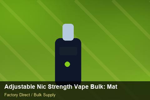 Adjustable Nic Strength Vape Bulk — Adjustable Nic Strength Vape Bulk: Material & Ingredients — Demand Forecasting photo 2