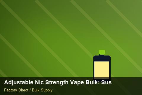Adjustable Nic Strength Vape Bulk — Adjustable Nic Strength Vape Bulk: Sustainability — Demand Forecasting photo 1