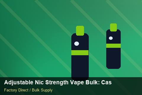 Adjustable Nic Strength Vape Bulk — Adjustable Nic Strength Vape Bulk: Case Studies — Demand Forecasting photo 1