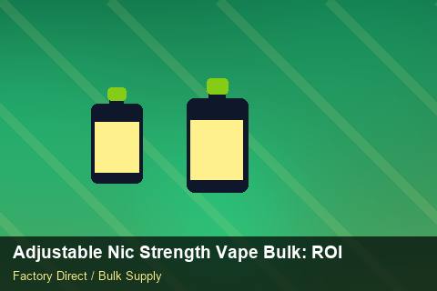 Adjustable Nic Strength Vape Bulk — Adjustable Nic Strength Vape Bulk: ROI Analysis — Demand Forecasting photo 2