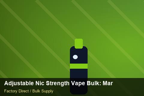 Adjustable Nic Strength Vape Bulk — Adjustable Nic Strength Vape Bulk: Market Comparison — Demand Forecasting photo 2