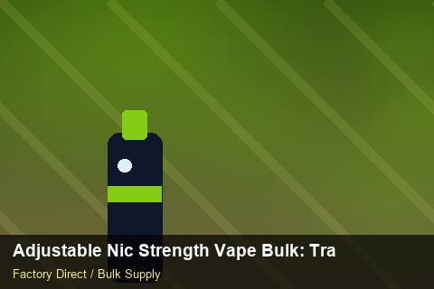 Adjustable Nic Strength Vape Bulk — Adjustable Nic Strength Vape Bulk: Trade Terms — Demand Forecasting photo 2