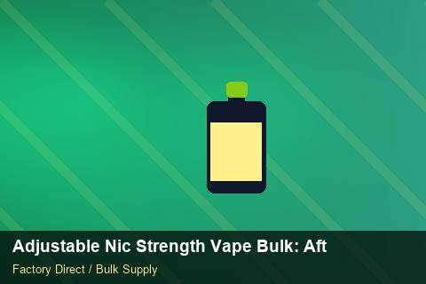Adjustable Nic Strength Vape Bulk — Adjustable Nic Strength Vape Bulk: After-Sales Support — SKU Rationalisation photo 2