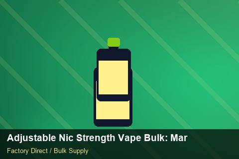 Adjustable Nic Strength Vape Bulk — Adjustable Nic Strength Vape Bulk: Market Trends 2026 — SKU Rationalisation photo 1