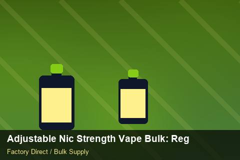 Adjustable Nic Strength Vape Bulk — Adjustable Nic Strength Vape Bulk: Regulatory Update — SKU Rationalisation photo 1