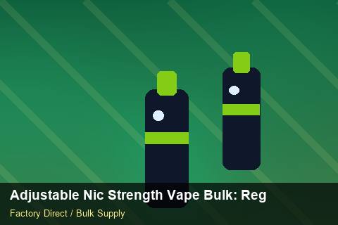 Adjustable Nic Strength Vape Bulk — Adjustable Nic Strength Vape Bulk: Regulatory Update — SKU Rationalisation photo 2