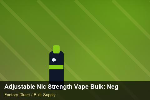 Adjustable Nic Strength Vape Bulk — Adjustable Nic Strength Vape Bulk: Negotiation Tips — SKU Rationalisation photo 1