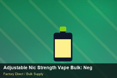 Adjustable Nic Strength Vape Bulk — Adjustable Nic Strength Vape Bulk: Negotiation Tips — SKU Rationalisation photo 2