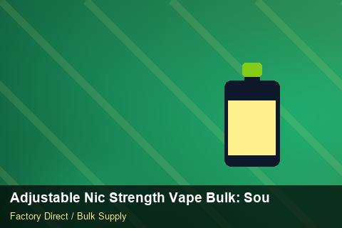 Adjustable Nic Strength Vape Bulk — Adjustable Nic Strength Vape Bulk: Sourcing Workflow — SKU Rationalisation photo 2