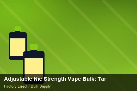 Adjustable Nic Strength Vape Bulk — Adjustable Nic Strength Vape Bulk: Tariff & HS Code — SKU Rationalisation photo 1