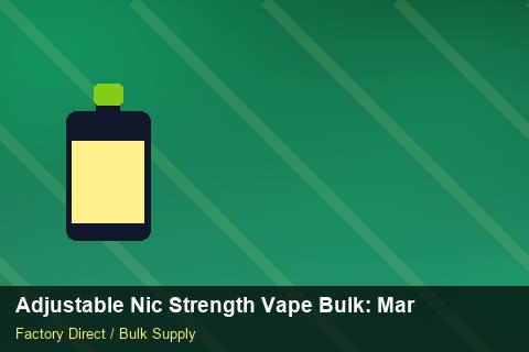 Adjustable Nic Strength Vape Bulk — Adjustable Nic Strength Vape Bulk: Margin Calculator — SKU Rationalisation photo 1