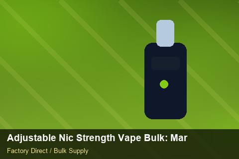 Adjustable Nic Strength Vape Bulk — Adjustable Nic Strength Vape Bulk: Margin Calculator — SKU Rationalisation photo 2