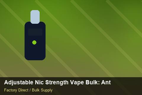 Adjustable Nic Strength Vape Bulk — Adjustable Nic Strength Vape Bulk: Anti-Counterfeit Measures — SKU Rationalisation photo 1